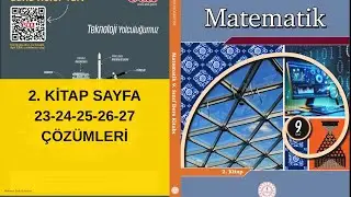 💯 9. Sınıf MEB 2. Matematik Kitabı sayfa 23-24-25-26-27 Çözümleri (2025-2026) 