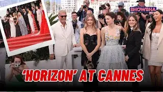 Sienna Miller, Kevin Costner, Luke Wilson & Oliver Stone Attend 'Horizon' Premiere At Cannes