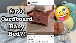 Roasting $120 Cardboard Baby Bed?! Reborn Baby Chat And Change