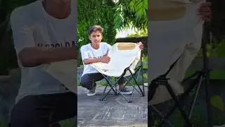 white folding chair 🪑 unboxing and testing review#shorts #shortsfeed #shortvideo #trending #toys