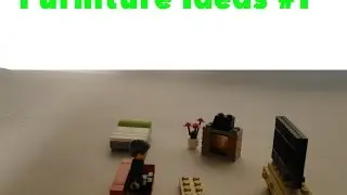 7 Lego Furniture Ideas  | Lego Designs #1 | CreationTime