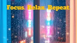 Smooth Lo-Fi Study Music 🌙 | Calm Focus Beats with Night Atmosphere (8 Minutes)