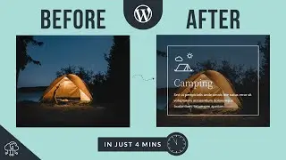 How to Create Image Hover Text Overlay Effect using CSS | WordPress Tutorial for Beginners