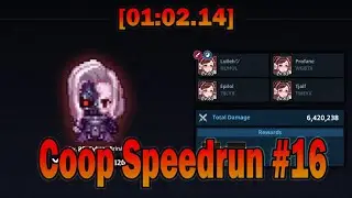 [Guardian Tales] Lullehツ - CO-OP SPEEDRUN #16! | Desert of Madness (Earth) (01:02.14)!