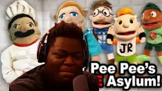 FREE MY MAN PEEPERS BRO! | SML Movie: Chef Pee Pee's Insane Asylum! REACTION!
