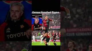 Genoa vs Roma serie A 2023-2024 Highlights!