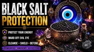 Black Salt for Protection from Evil Eye