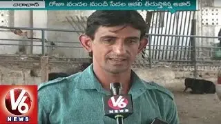 Special Story On Azhar Maqsusi Who Feeds The Poor With His Own Money | V6 News