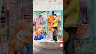 Dad&rsquo;s Gift 🎁 ASMR Collage #scrapbooking #journalsticker #paperart #collage #sticker #journalwithme