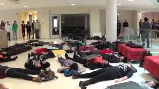 Silent Protest of Eric Garner Case - CSU 2014