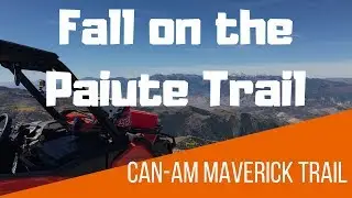 Fall 2019 on the Paiute Trail System in our Can Am Maverick Trail