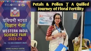 Petals & Pollen | A Quilled Journey of Floral Fertility | Biology Teaching Aid