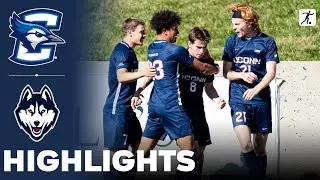 Creighton vs UConn | NCAA College Soccer | Highlights - October 21, 2023