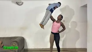 I lifted a human being with one hand. 