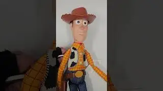 Toy Story Woody Talking Doll Thinkway Toys 2001 Pull String Disney Pixar 17&rdquo;