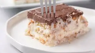 No-Bake Chocolate &Eacute;clair Cake | Easy Layered Dessert