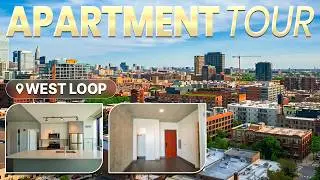 A West Loop 1-bedroom Plan 1P at the new Fulbrix Fulton Market