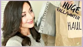 HUGE FALL/WINTER COLLECTIVE HAUL: SENTALER, NORDSTROM, HOLLISTER
