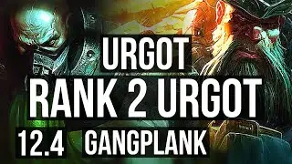 URGOT vs GP (TOP) | Rank 2 Urgot, 1.2M mastery, 7/2/7, 500+ games | KR Master | 12.4