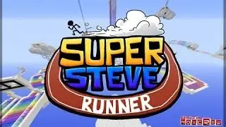 Minecraft: карта Super Steve Runner - печаль:((
