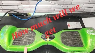 Hoverboard Melt Down (trash to treasure)