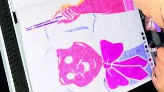 ✨ Colouring Disney&rsquo;s Fairy Godmother | Magical Art Relaxation ✨