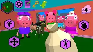 Piggy Neighbor Family Escape Obby House 3D: Level 5