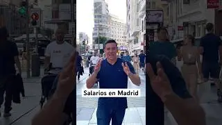 Conoce los Salarios/Sueldos en Madrid 🇪🇸💵