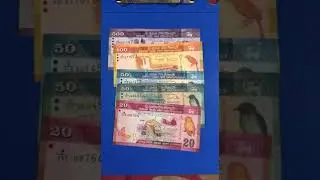 Banknote Sri Lanka 🇱🇰 (20,50,100,500rupee)