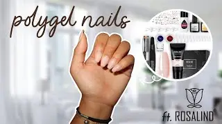 💅🏻*beginner friendly* polygel tutorial | ft. Rosalind💅🏻
