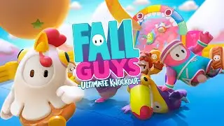 Fall Guys Fall Mountain Win And New Skin Rainbow Cat
