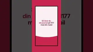 S&aring; l&auml;ser du din journal p&aring; 1177 med din mobil