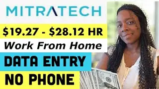 NO PHONE $19.27 - $28.12 PER HOUR | DATA ENTRY NATIONWIDE WORK FROM HOME JOBS