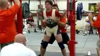 Jason Gordon Squats 374 pounds