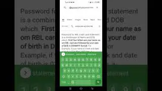 credit card statement pdf password format #shorts