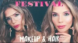 COACHELLA FESTIVAL INSPIRED MAKEUP & HAIR | AMY MAREE COMBER