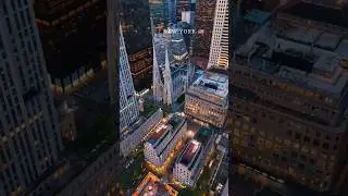 The Big Apple | New York Skyline at Night 2025 🇺🇸. #shorts #usa