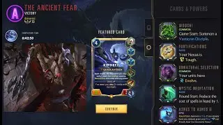 Kindred (3 star, no epic relics) vs the Fiddlesticks - The Ancient Fear (6.5)