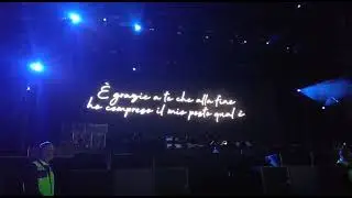 Renato Zero-070-Circo Massimo- 23.09.2022-apertura concerto- Quel bellissimo niente e Vivo
