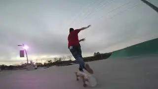 Checking out the new skateable art park in Tallahassee Fla