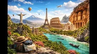 Around the World in 15 Destinations: A Journey Across Cultures, Cities & Wonders
