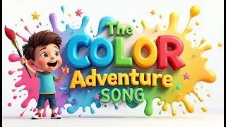 The Color Adventure Song 🌈 | Learn Colors for Kids | Fun 3D Animation