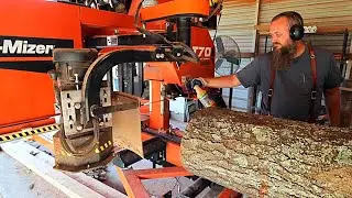 How It&rsquo;s Made - Homemade Lumber With The Super70 Sawmill