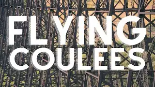 World's TALLEST & LONGEST Viaduct (Trainbridge), Aerial Videography of Lethbridge Alberta Coulees