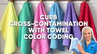 Effective Cross-Contamination Prevention: Utilizing Color Coding for Cleaning Tasks
