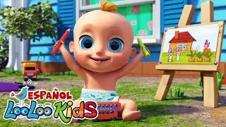 🎨🖍️ Canción para Dibujar - Aprende Colores, Números y Animales | Canciones Infantiles para Niños
