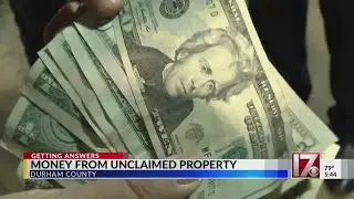 Durham County reclaiming missing money from unclaimed property
