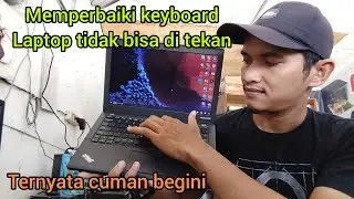 Memperbaiki keyboard laptop tidak bisa di tekan, Lengket dan Error