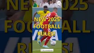New 2025 - 2026 Football Rules! Big Changes Coming! ⚽🔥#football #soccer #fifa #short