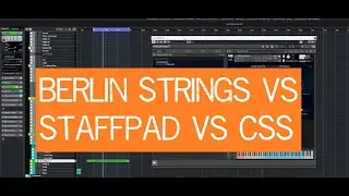 Berlin Strings DAW/Staffpad Vs Cinematic Studio Strings Comparison